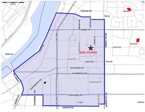 New School Catchment Map